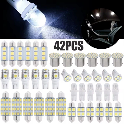 Qìchē – Car LED Combo Set 42PCS License plate lamp
