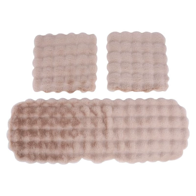 Seat cushion, seat cover – winter car warm bubble velvet