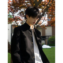 2025新款dk制服中山装一整套日系热血高校jk学生西服套装西装男