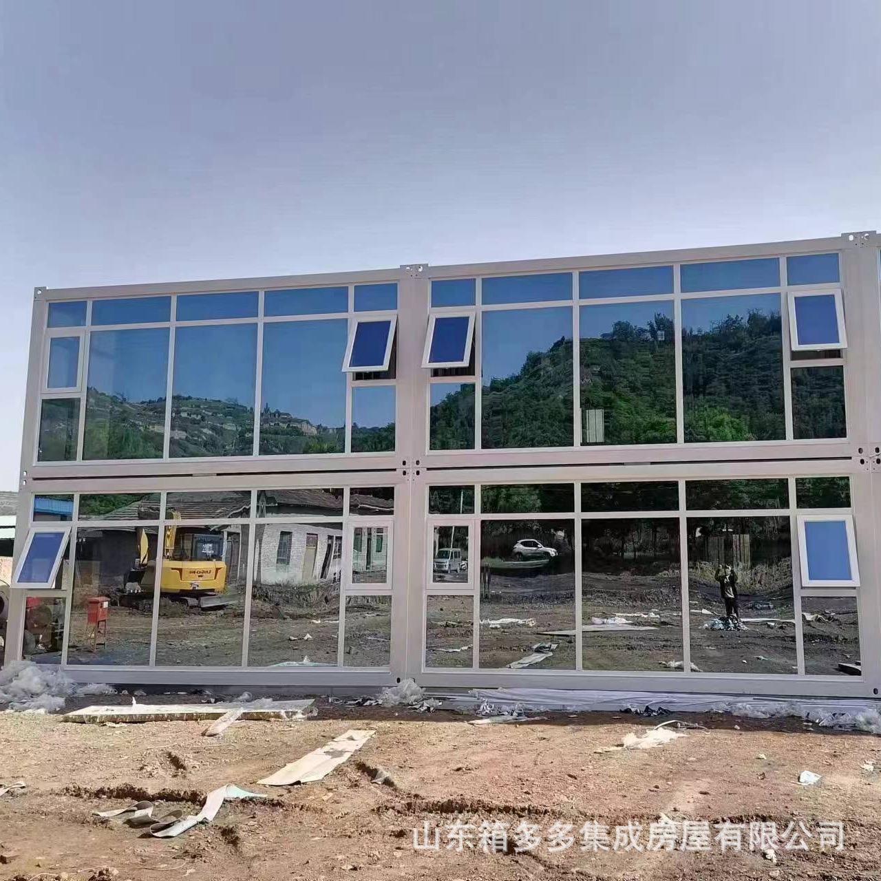 Sala de contenedores de embalaje, sala de contenedores, sala de juntas móvil en el sitio de construcción, sala de contenedores para residentes móviles desmontables, sala de LCL rápido