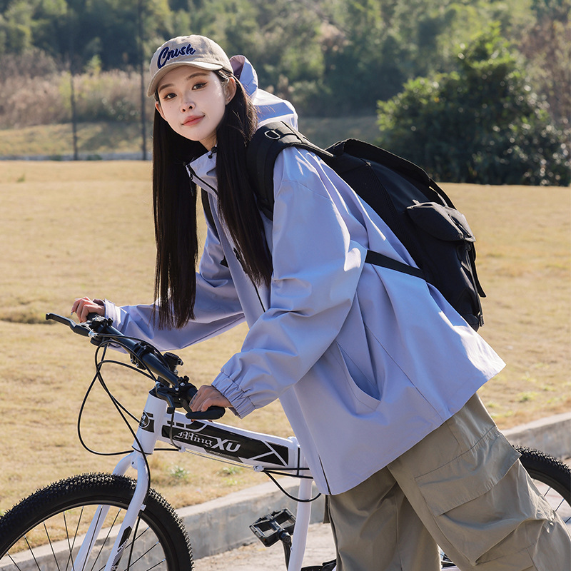 Waterproof autumn travel climbing casual jacket with hood for…