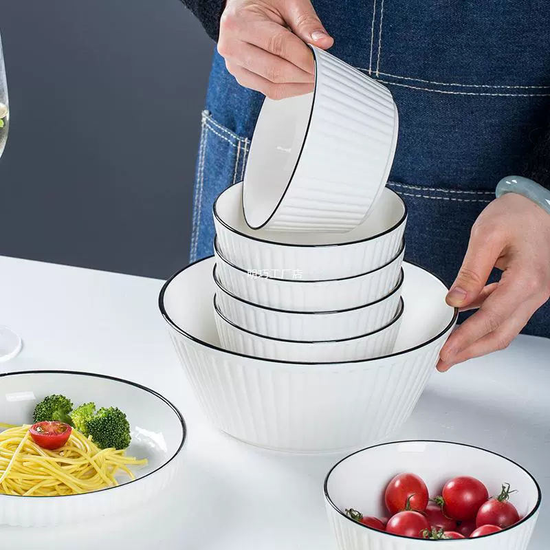 Set, ceramic tableware for home use for food, spoon