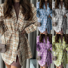 2026�羳���Q�¿�Top loose fit casual vintage long sleeve tie