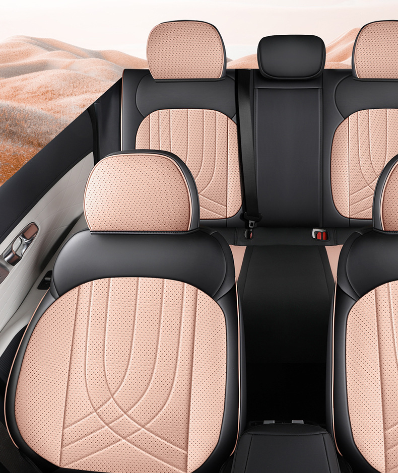 Suitable for Geely Starship 7 car seat covers, all-season tech fabric seat covers, Galaxy Starship 7 EM-i perforated seat covers