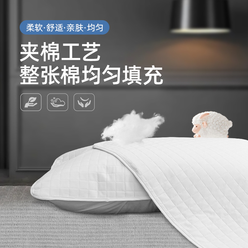 Cubierta protectora de aislamiento de núcleo de almohada de algodón, hogar, anti-saliva, aceite para la cabeza, sudor, almohada, funda de revestimiento, toalla de almohada personalizada