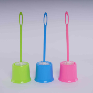 Toilet brush no dead angle toilet brush wall-mounted wall-mounted household toilet cleaning suit plastic toilet brush