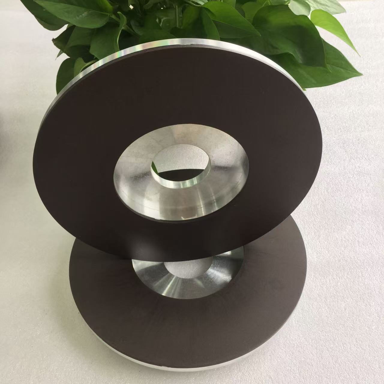 科美双端面磨盘树脂CBN砂轮加工微型轴承转用打磨高速钢好用磨轮