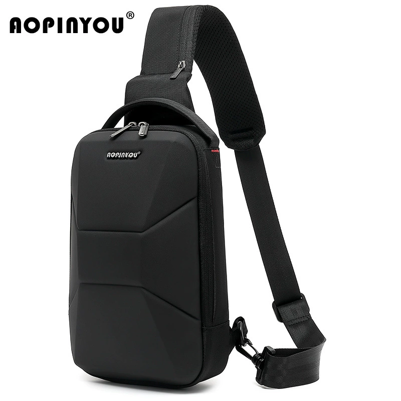 Прямые поставки с фабрики: летняя высококачественная новая мужская нагрудная сумка, молодежная водонепроницаемая легкая мотоциклетная сумка через плечо или кроссбоди.