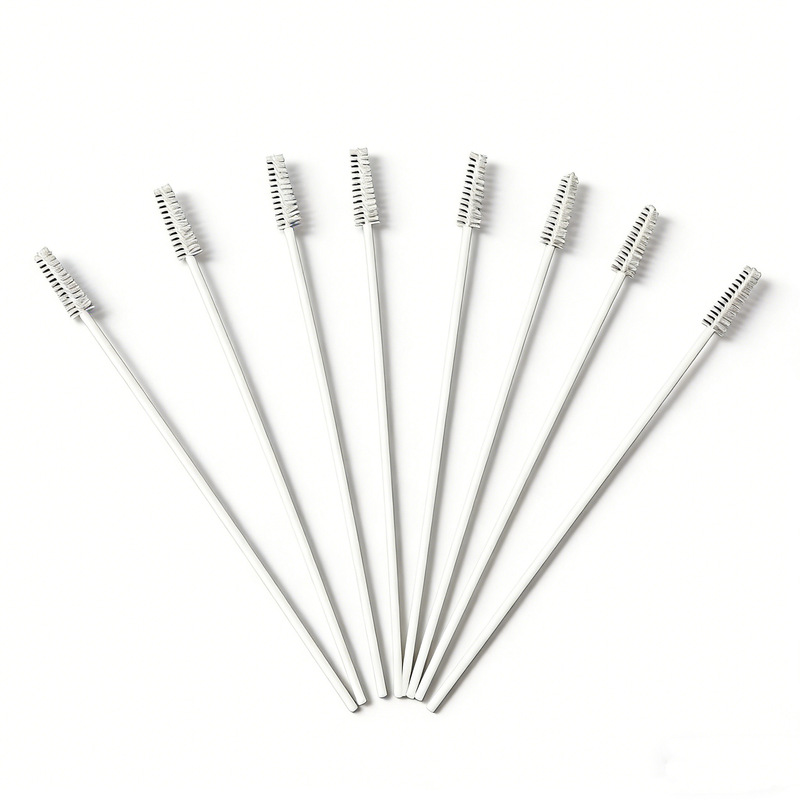 Children's Nasal Aspirator Cleaning Brush, Decorating Nozzle Brush, Beauty Instrument Brush, Water Dispenser Mouth Brush, Pp Handle Straw Brush