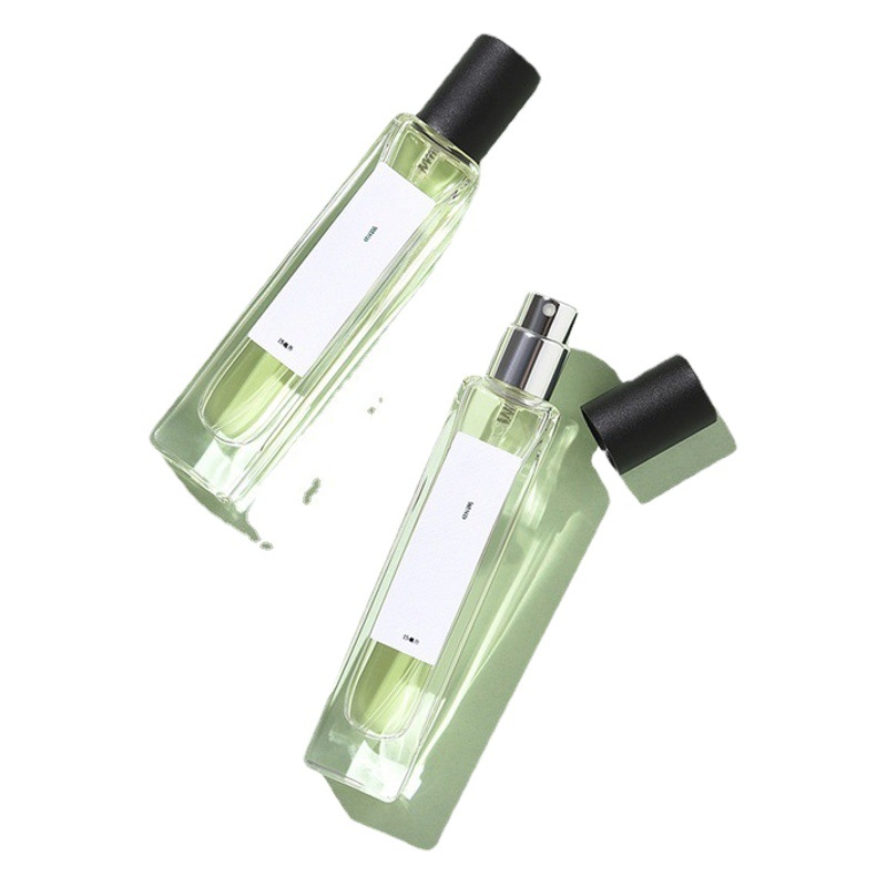 En stock 10 15 20ml botella de spray de perfume transparente mini muestra botella de vidrio de aromaterapia sub-botella de aceite esencial al por mayor