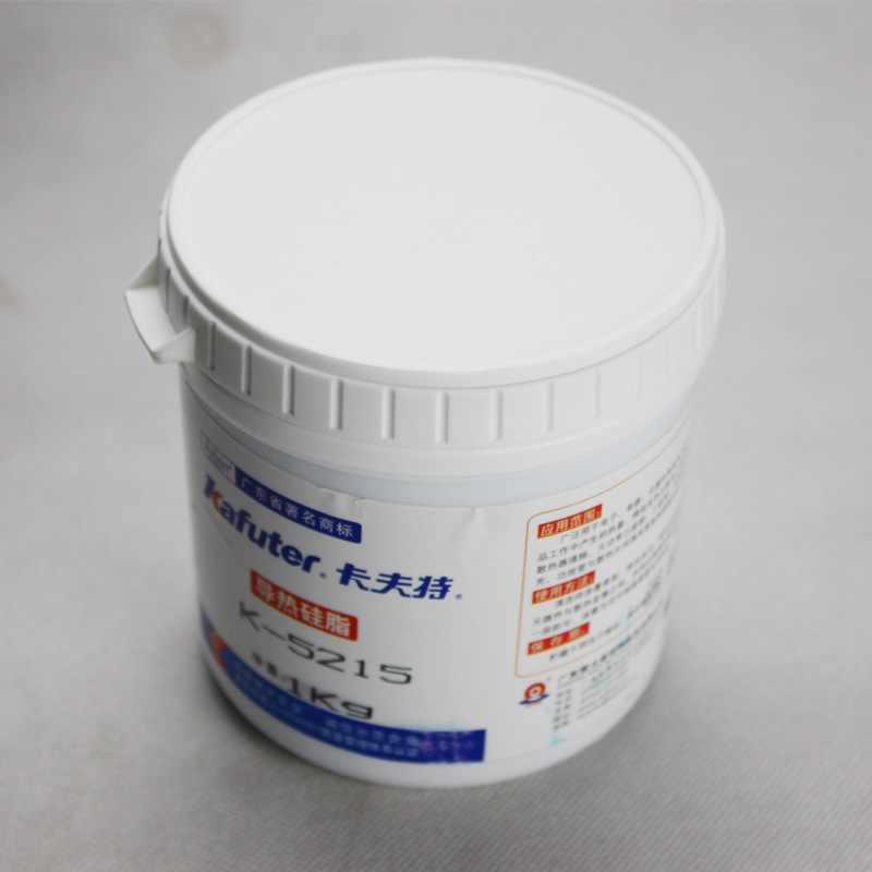 卡夫特 K-5215 导热硅脂导热胶导热系数4.0灰色散热硅脂1kg