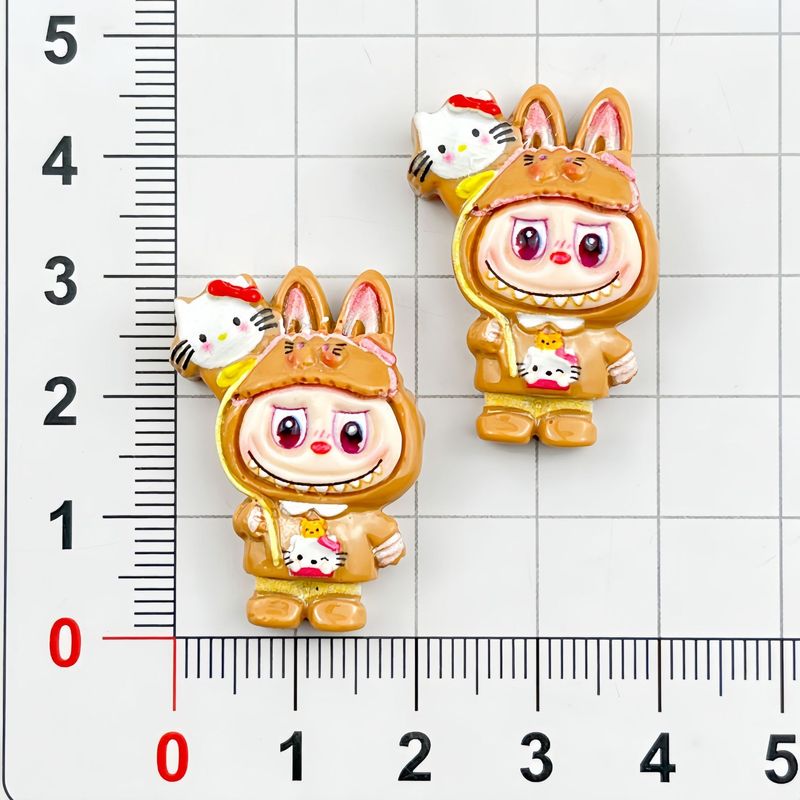 卡通可爱亮面小布树脂配件 diy奶油胶手机壳发绳发饰手工材料包|undefined