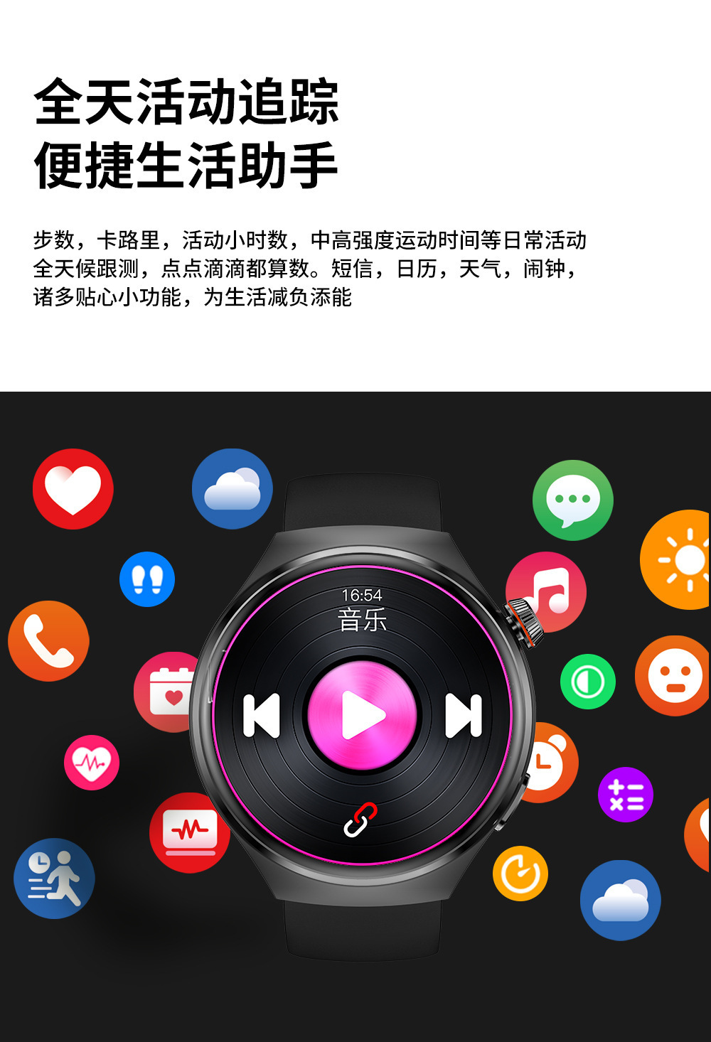New precise non-invasive blood sugar and uric acid measurement smartwatch, Alipay NFC Bluetooth call, heart rate, blood pressure and blood oxygen undefined