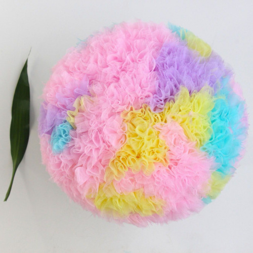 Adult Half-Skirt 230 Daily Tower Cloud Puff Festival Performance Cotton Candy Soft Yarn Fluffy Tutu Skirt