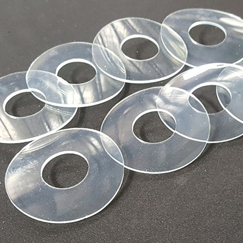 模切冲型透明tpu垫片自粘防滑垫片透明薄膜茶山石排企石横沥桥头