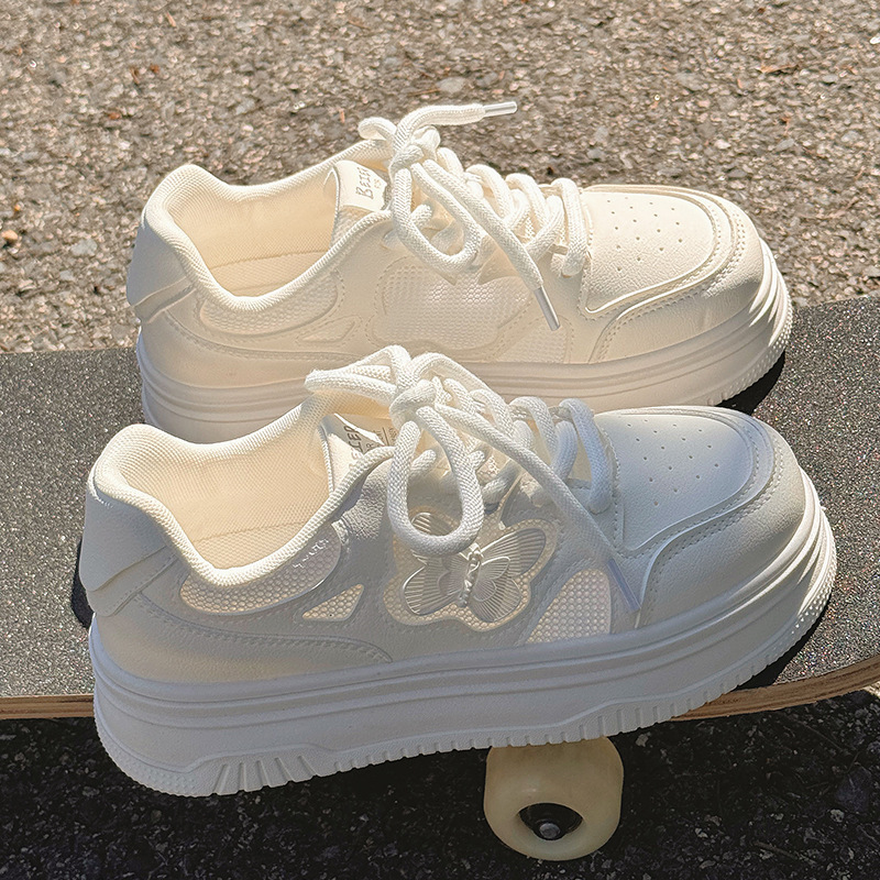 Zapatos de mujer de verano zapatos blancos nuevos zapatos de malla transpirables zapatos casuales zapatos deportivos