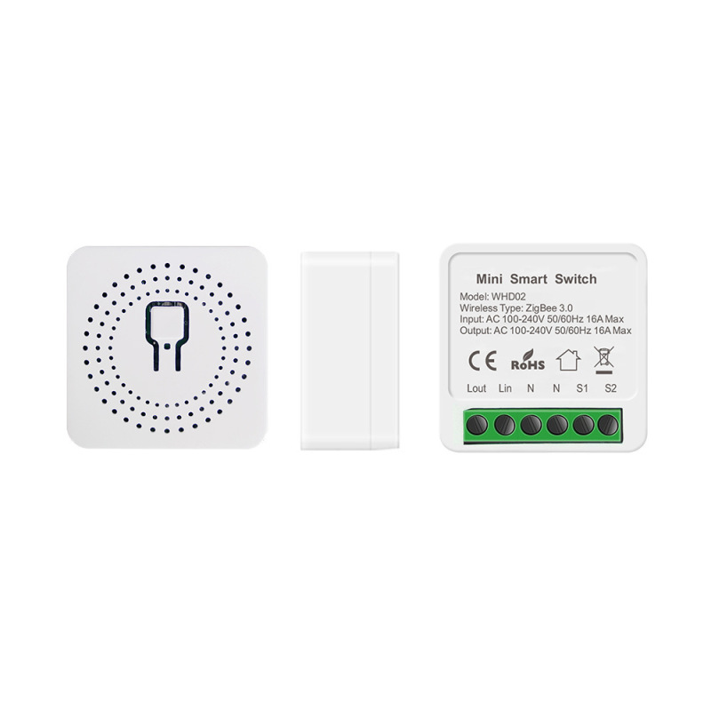 Tuya Zigbee スマート スイッチ オン/オフ アプリ音声ワイヤレス コントロール隠しシングル オープン デュアル コントロール スイッチ|undefined
