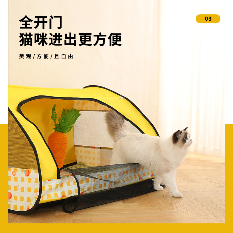 Nueva sala de partos para gatos, caseta para gatos, caseta para perros, sala de partos para mascotas, gran espacio, valla para mascotas plegable, carpa, suministros para mascotas