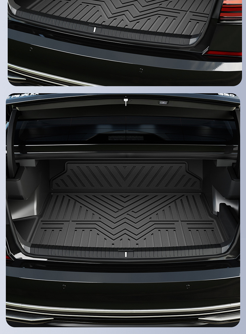 Volkswagen Tiguan L, Sagitar, Tharu, Lavida, Cc, Passat, Tayron, Id9X, Magotan, Bora Tpe Car Trunk Mat