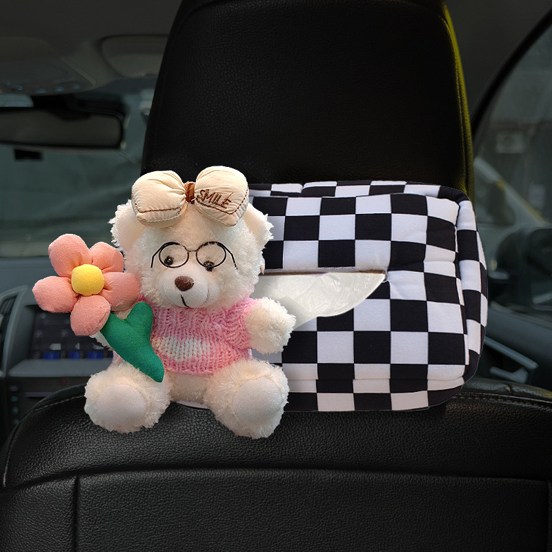 [Productos de punta] Bolsa de papel de dibujo para coche, caja de reposabrazos para mujer, bolsa de papel, caja de dibujo para coche colgante, decoración de caja de dibujo para coche image 12