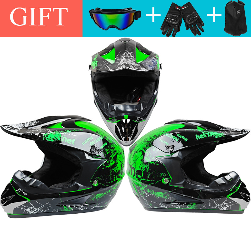 Cross-Border Foreign Trade Off-Road Helmets, Beach Bike Helmets, Youth Mountain Bike Downhill Helmets, Go-Kart Helmets, Electric Bike Helmets