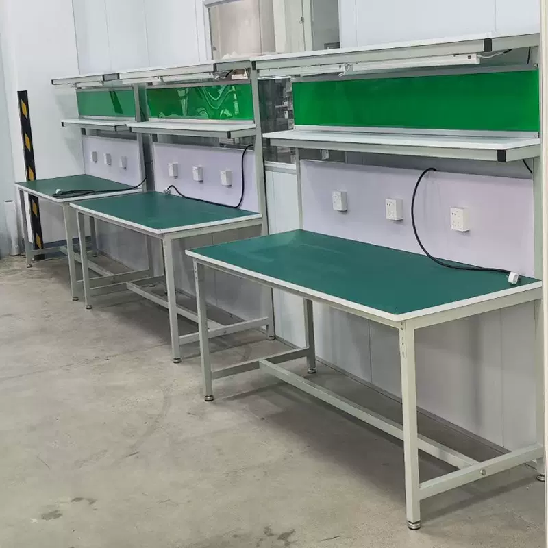 工作台流水线检验产线防静电工作桌车间用工作桌工作台防静电环保