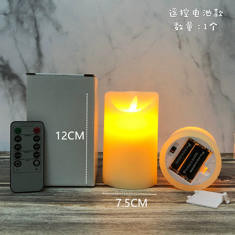LED electronic candle swing flame Wedding Wedding Wedding Remote Charging Stage Road Quotes Bar