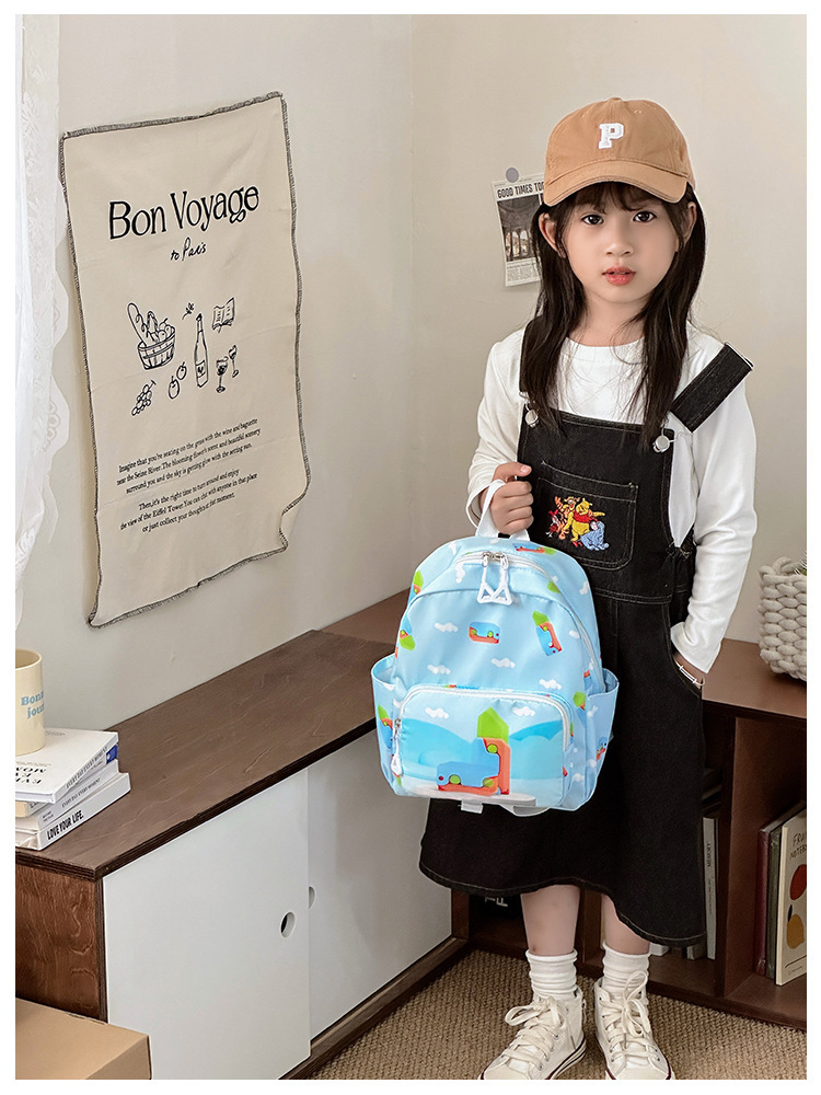 Anti-theft Geometric Casual Kids Backpack display picture 4