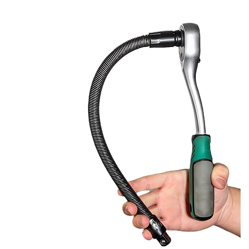 電動レンチソフト連結棒延長自在軟軸変換ヘッドスリーブ1/2大飛ジョイント万能工具