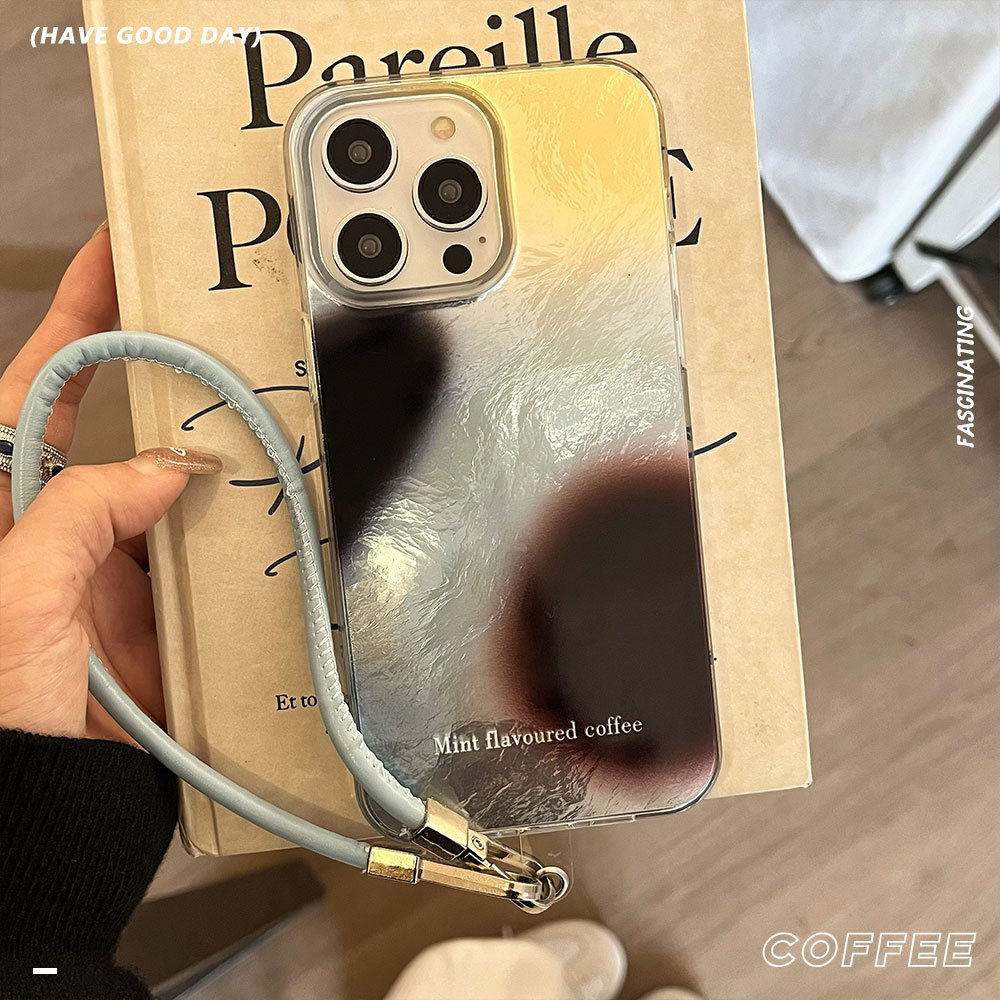 个性黑斑适用iphone16pro手机壳苹果15保护套14挂绳13大孔12imd