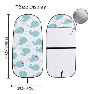 Universal seat cover: suitable for gym and exercise - qctj934-75x150