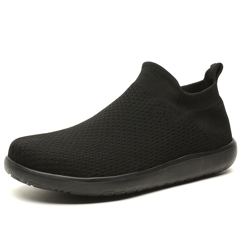 Cross-border Wide-toe Sock Barefoot Large Size M's Walking Shoes, Foreign Trade Lightweight Slip-on Casual Shoes For_vogvips.com