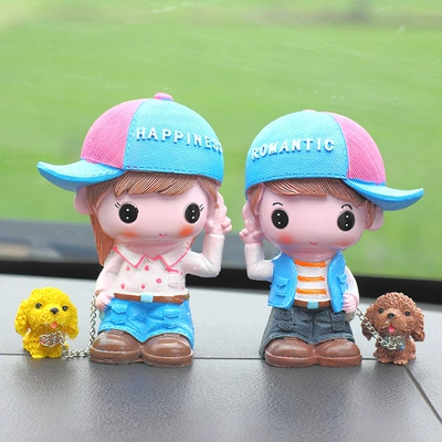 Doll Cute Car Ornaments – Car ornaments - happy-dog