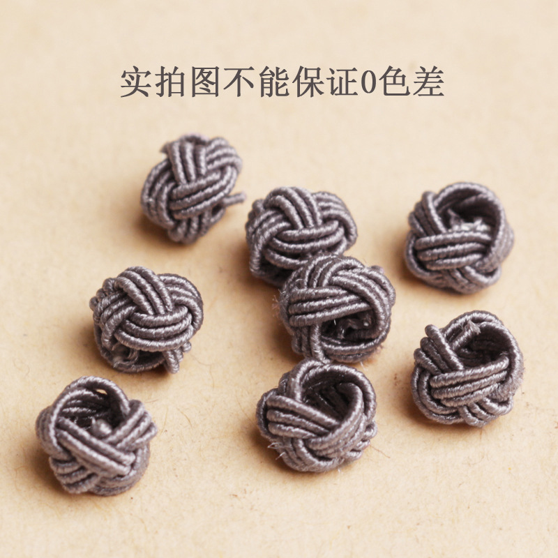 8mm3 capa piña nudo hebilla hecho a mano nudo botón nudo pulsera colgante joyería material flor nudo chino nudo accesorios al por mayor