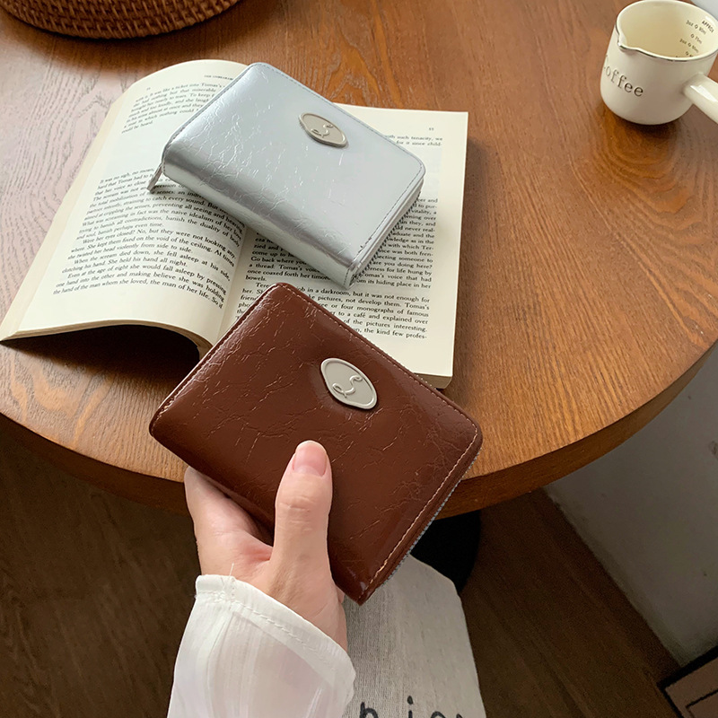 2025 New Women's Wallet, High-End Short Wallet for Women, Student Girls' Wallet, Ins-Style Wallet, Wholesale
