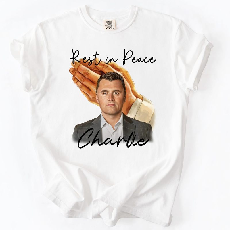 Rest in Peace Charlie Kirk T-Shirt - Support American Values|undefined