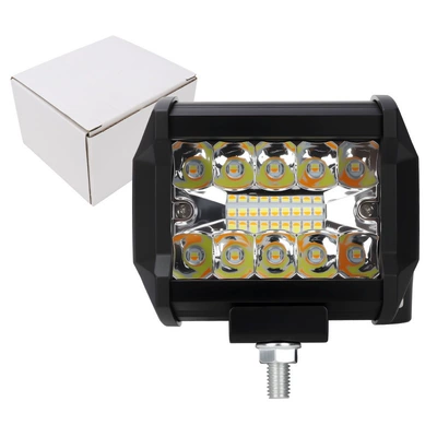 İşçi projektorları Off-Road Vehicle 20Led External - white-and-yellow-5-mode-half-aluminum-model-20-lights