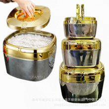 僽������������ױ����golden  3 pcs set hot pot food warmer