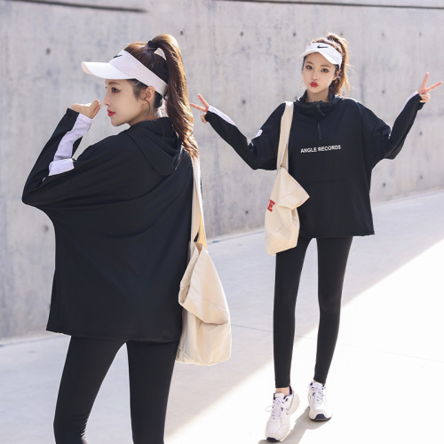 Wholesale New Yoga Clothes Sports Set Long Sleeve Long Pants Shorts Bra Running Fitness Clothes Cross-border Sports