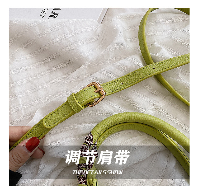 The new trendy women's bag for the summer of 2025, a simple commuting bucket bag with a large capacity and a single-shoulder handbag for women Item Picture