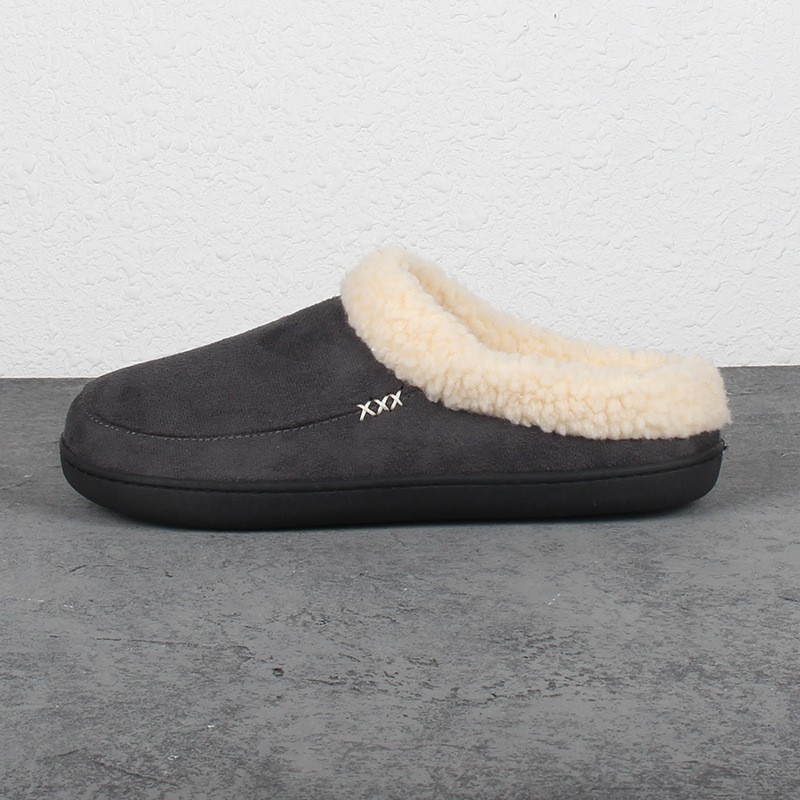 Men's Casual Solid Color Round Toe Cotton Slippers display picture 1