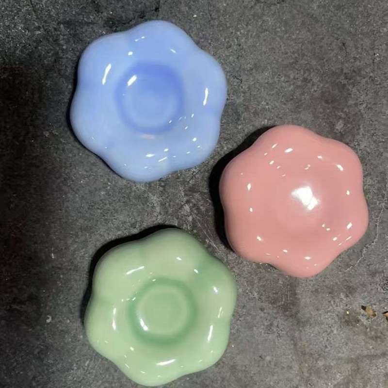 陶瓷小动物旋转摆件陶瓷兔子麻将发财猫转转玩具礼品工艺品摆件|undefined