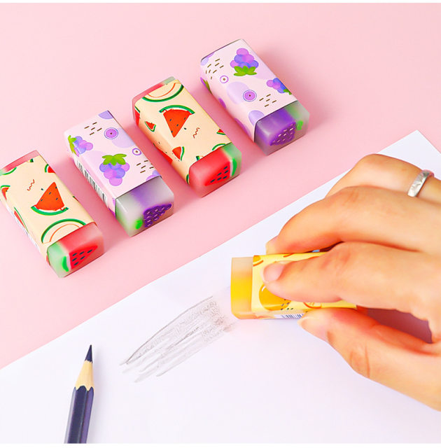 Gommes à aliments 40 pièces, articles en gros, adorables gommes à fruits,  fournitures scolaires adorables Kawaii, stylo effaceur de récompenses pour  enfants, nouveauté - AliExpress