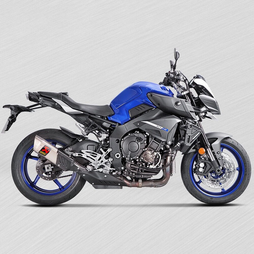 Motorcycle exhaust pipe modification tail throat oblique triangle exhaust pipe tail section stainless steel R3/R25/DUKE/NINJA