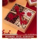 Nanzhu four-grid fruit box (wood color) contains sufficient high-quality nuts