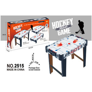 Graffiti wooden ice hockey table with feet