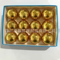 Совершенно новые мячи для гольфа, горячая распродажа, прозрачный гальванический цветной мяч для гольфа, двухслойный мяч, устойчивый к истиранию мяч для гольфа