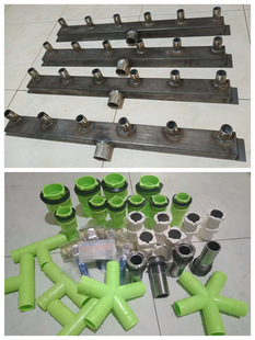 Engraving Machine Vacuum Adsorption Six-Way Air-Dividing Package Air-Dividing Flange Adsorption Countertop Modification Accessories Ball Valve Steel Wire Pipe Valve