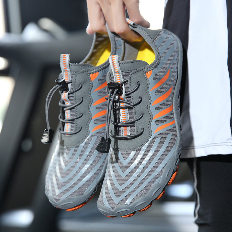 2024 nuevos zapatos al aire libre de cinco dedos descalzos zapatos de montaña surf rafting hiking zapatos de escalada de roca zapatos para hombres