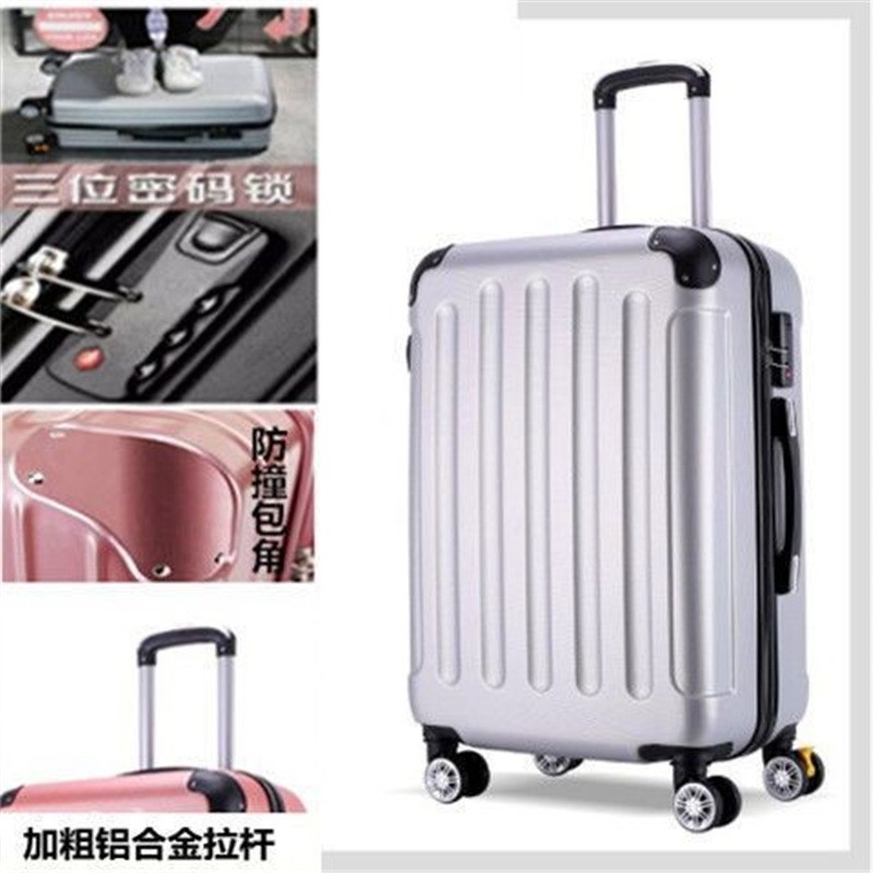 Maleta trolley 24 pulgadas 22 pulgadas maleta para estudiantes maleta para hombres y mujeres maleta de embarque caja de contraseña de 20 pulgadas 26 pulgadas cuero